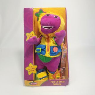 Fun To Dress Barney & Friends 15 " Plush Toy W/ Dino Dancin 
