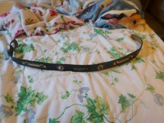 Hopalong Cassidy Belt Authentic By Yale Hoppy On Front Vintage Old 28 Inch