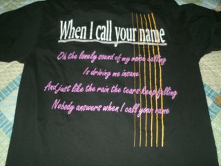 Vince Gill When I Call Your Name Concert T Shirt Large 100 Cotton