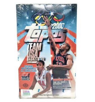 2000 Topps Team Usa Basketball Hobby Box