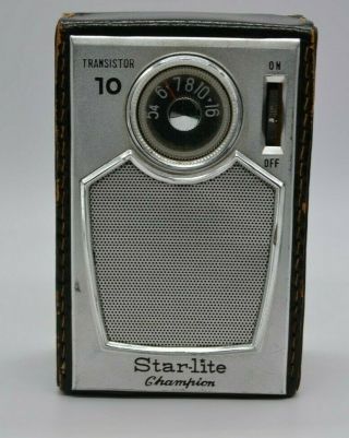 Vintage Star - Lite Champion 10 Transistor Radio Model Ry - 516