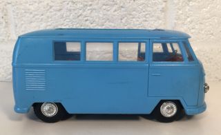 Vintage Cragstan Volkswagen Vw Bus Camper Van Hk Friction Toy 732