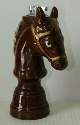 Vintage Horse Head Table Lighter