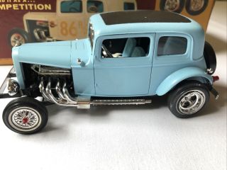 Vintage AMT 1932 Ford Vicky Victoria 3 In 1 Model Kit BUILT TROPHY SERIES BEAUTY 2