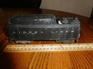O Scale Lionel Tender Vintage 1.  5 Lbs Weight Whistle Tender?