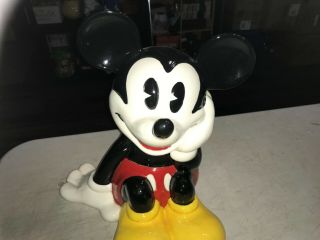 Vintage Disney Mickey Mouse Treasure Craft Cookie Jar