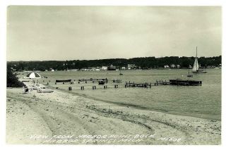View From Harbor Point Dock,  Harbor Springs,  Michigan 1930 