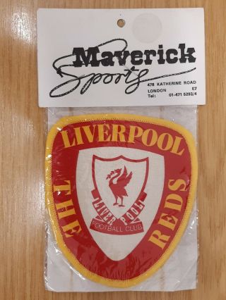 Vintage: Liverpool Fc: The Reds Liver Bird Cloth Sew - On Patch: Item Look