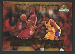 2003 Upper Deck Collectibles Lebron James Rookie Kobe Freshman Season