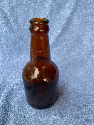 R3) Vintage 7up Cola Bottling Co Of Nashville Tn Amber Bottle Seven Up 7 Up Soda