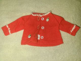 1950s Madame Alexander Lissy Doll Tagged Red Sweater