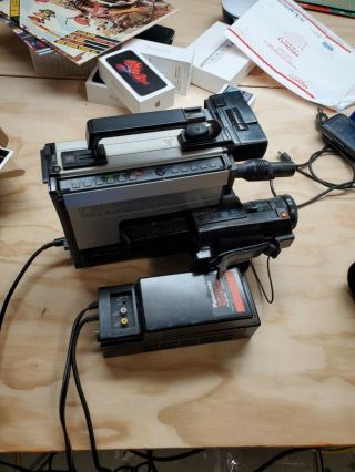 Panasonic Omnimovie Vhs Af Pv - 200d Vintage Video Recorder  Parts Repair