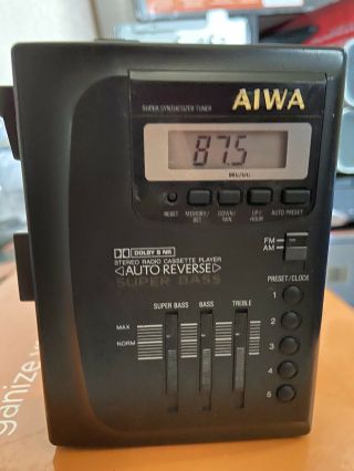 Aiwa Hs - T65 Stereo Radio Cassette Player