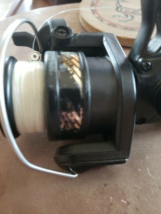 Shimano FX200 graphite Spinning Reel Rear Drag & Quickfire II made in Japan 2