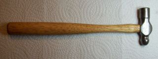 Vintage Plumb 4 Ounce Ball Peen Hammer,  (5.  5 Ounce Total Weight W/ Handle)