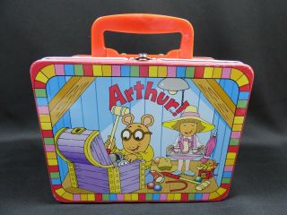 Arthur By Marc Brown Kids Pbs Tv Series Vintage 1997 Metal Lunchbox