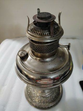 Antique Bradley & Hubbard B&h Oil Lamp Without Shades