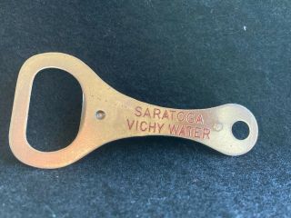 Hard To Find Vintage Saratoga Vichy Bottle Opener