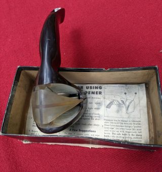 Vintage Cutco Knife Sharpener W/ Box & Instructions