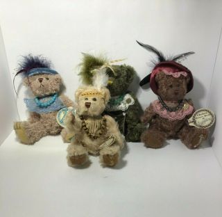 Pickford Bears Sidney,  Cloe,  Lizbeth,  Chelsea With Tags Set Of Four