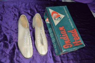 Vintage Indian Head Athletic Footwear - Bowling Shoes Womens Size 7 1/2