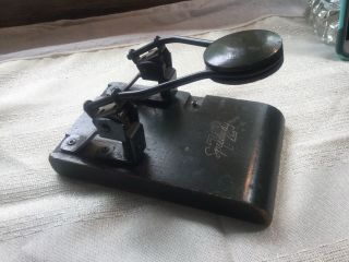 Vintage Speedway 72 Hole Punch