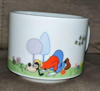 Goofy Walt Disney Productions Coffee Mug Tea Cup Dd Japan Vintage Disneyana Rare