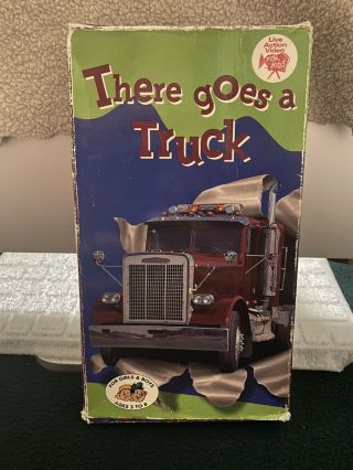 There Goes A Truck Vintage Vhs