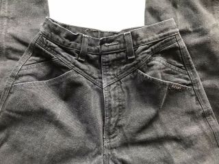 Vintage Black Rocky Mountain Jeans Size 28/ 7 Long