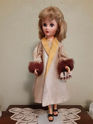 Vintage 1950s Revlon - Type 19 " Vinyl High Heel Doll Marked 14r