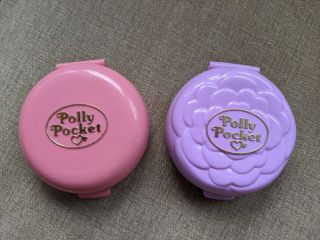 1989 And 1993 Polly Pocket Bluebird Vet (complete Set) And Ballet (no Tutu)