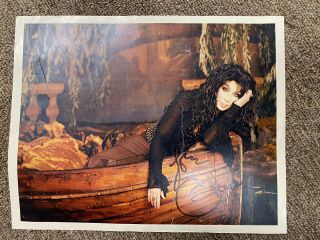 Collectible Celebrity Autographs Sexy Singer Cher Movie Star Bargain Vintage