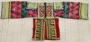 Kuchi Afghan Banjara Tribal Ethnic Hand Embroidery Belly Dance Dress Top Tunic