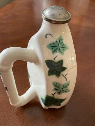 Vintage Laundry Sprinkler Bottle Shaped Like an Iron with Ivy 2