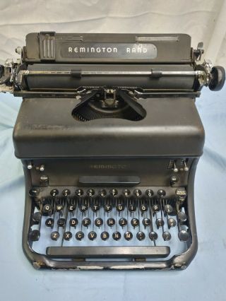 Vintage Remington Rand Typewriter - Serial J662193