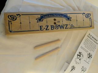 Vintage E - Z Bowz Jr.  5” Bow Maker (comes With Instructions For 8 Bows)