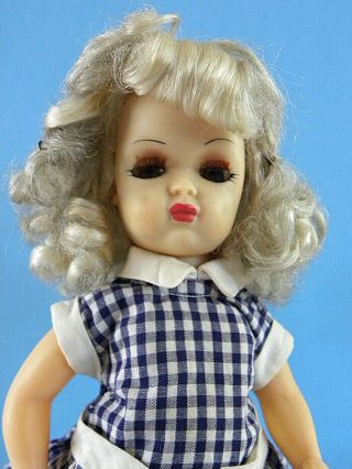 Vintage 10 " Tiny Terri Lee Walker Doll In Orig Tagged Costume Circa 1950s