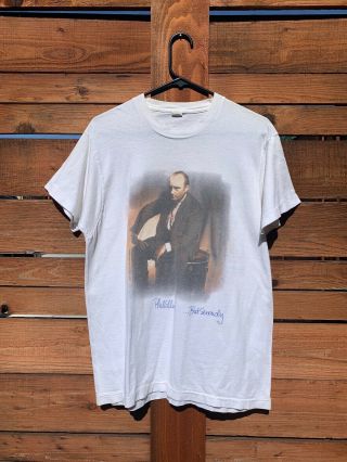 Vintage 1990 Phil Collins.  But Seriously World Tour T - Shirt Single Stitch