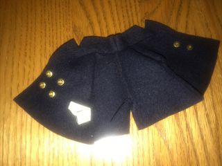 Vintage Vogue Ginny Doll Clothes Tagged Navy Blue Pea Coat Four Buttons 3