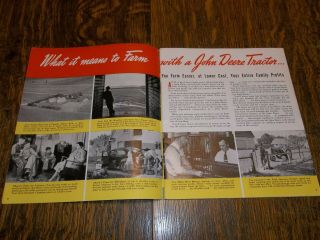 Vintage John Deere General Purpose Tractors Models 