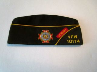 Veterans Of Foreign Wars Vintage Vfw 10174 Hat Cap Florida Quartermaster Life