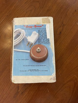 Vintage Lazy Bones Remote Control Switch