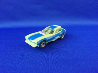 $1 - 7 Day Near Vintage Aurora Afx Lime Green Blue Ford Pinto Funny Car Slot