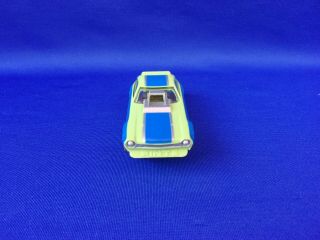 $1 - 7 Day NEAR Vintage Aurora AFX Lime Green Blue Ford Pinto Funny Car Slot 2