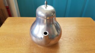 Vintage Kurz Tiel Pewter Tea Pot Made in Holland 2