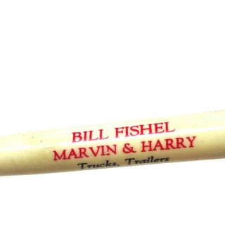 Bill Fishel Marvin & Harry Trucks Trailer Equipment Vtg Ballpoint Pens