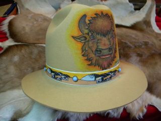 " Vintage Western Hat "