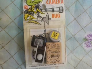Vintage Grandmother Stovers Miniatures " For The Camera Bug " -
