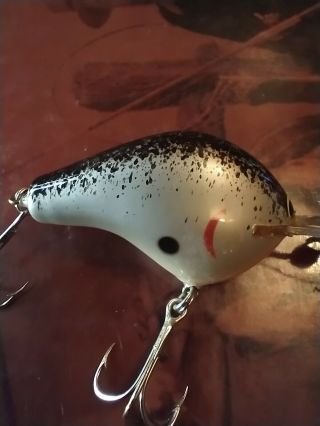 Vintage Bagley Diving B 2 Lure Unmarked Lip All Brass In Awesome Color OSS 2