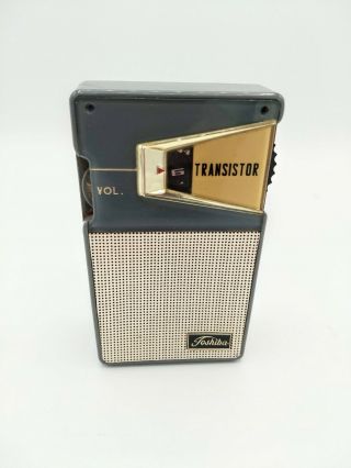 Vintage Toshiba Transistor Radio 6tp - 309a 6 Transistor